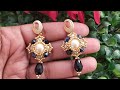 Tutorial aretes muy facil con perlas y biconos 6mm ( Video colaboracion con Beebeecraft)