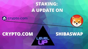 STAKING UPDATE CRYPTO.COM AND SHIBASWAP