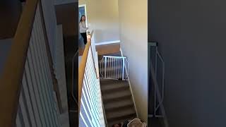 Baby Falls on Stairs! 😱