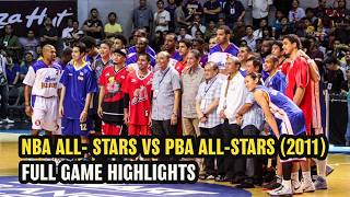 NBA All-Stars vs PBA All-Stars (2011) | Kobe Bryant, Kevin Durant, Derrick Rose Full Game Highlights