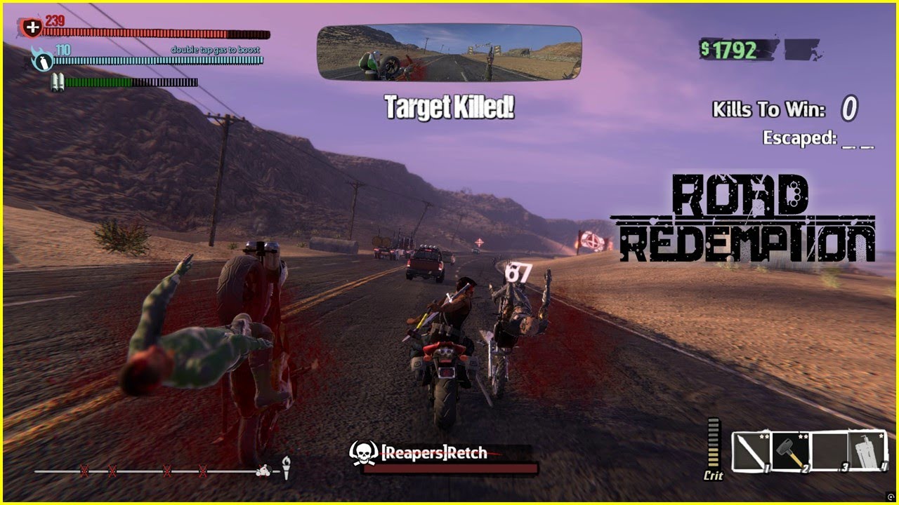 Road Redemption: Reapers - 02 Enemy Takedown - Don't let the Reapers escape