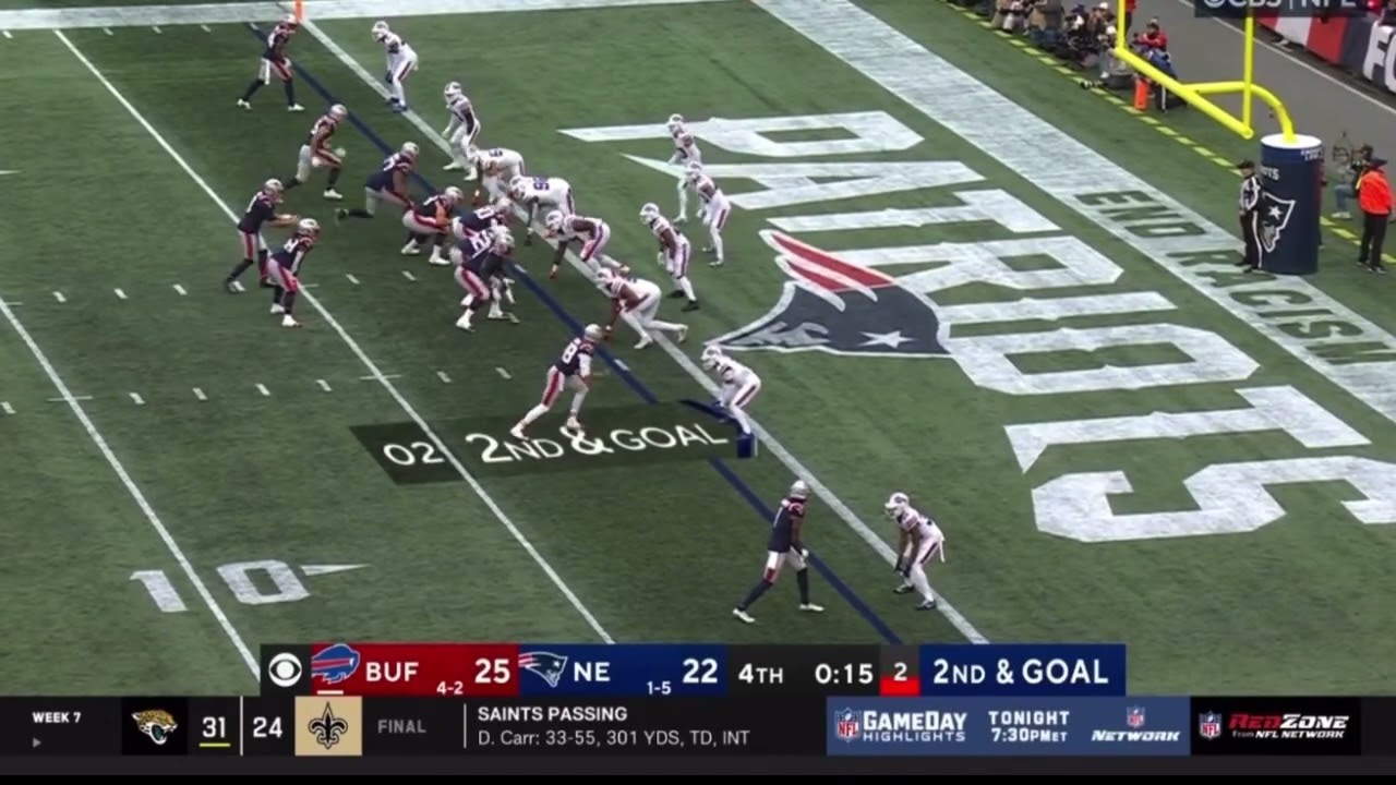 Mac Jones Game Winning Touchdown Pass to Mike Gesicki | Bills vs Patriots