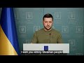 Звернення Зеленського: українці борються за "сьогодні" між життям та рабством