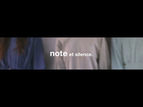 note et silence. 2018ss 「similar」