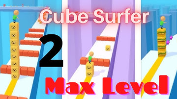 Best Cube Surfer Gameplay Pt2 - Voodoo Game- All Levels | Android ios 📱