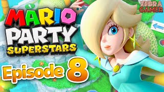 Mario Party Superstars Gameplay Walkthrough Part 8 - Mt. Minigames! Rosalina! Trio Challenge!