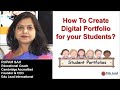 Creating Digital Portfolio for Students