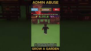 Grow A Garden Fairy Update Admin Abuse