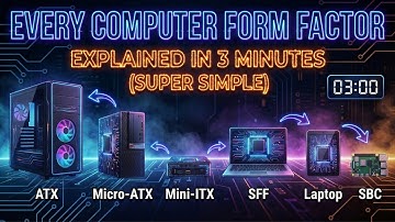 Every Computer Form Factor Explained in 3 Minutes Super Simple