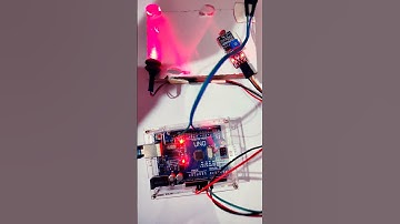 Arduino Uno Based Laser Security Alarm By Using LDR Sensor #arduinoproject #arduino #youtube #viral