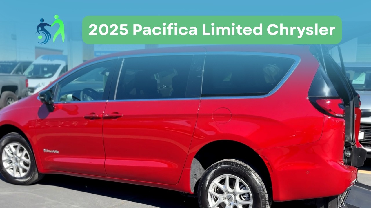 2025 Chrysler Pacifica Limited BraunAbility Rear Entry