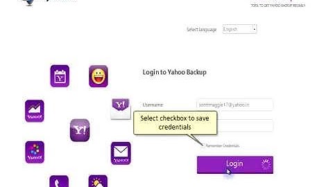 Save Yahoo Mails to Your PC