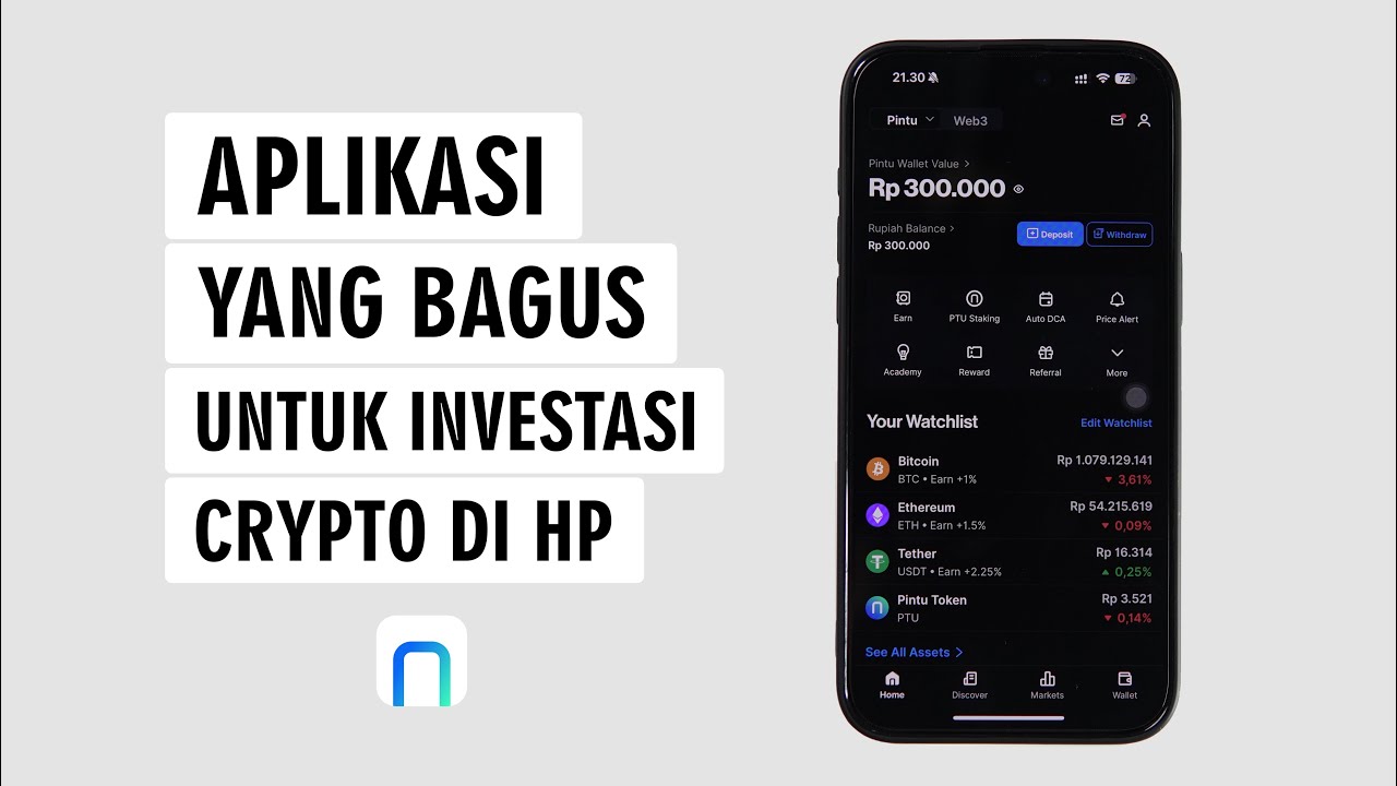 Cara Menggunakan Aplikasi Pintu - Review Pintu Crypto