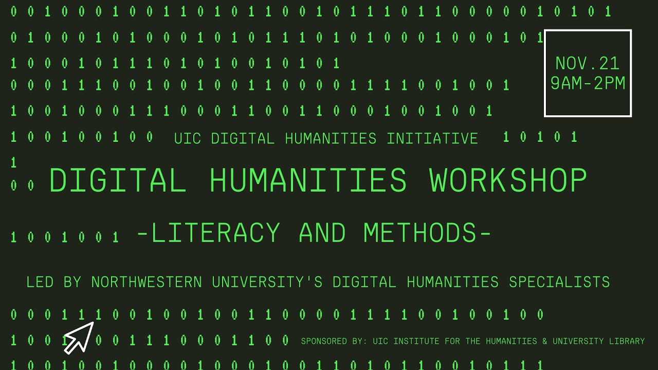 Digital Humanities  Literacy and Methods Workshop Fall 2019