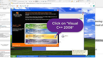 Part 2 : Configuring your Windows XP Virtual Machine