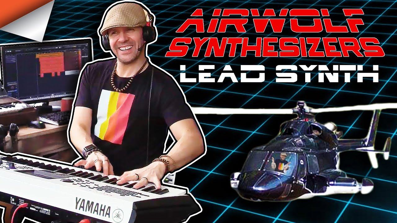 Airwolf Synthesizers Recreated Pt.3/3: Lead Synth