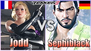 Tekken 8  ▰  Jodd (#1 Rank Nina) Vs Sephiblack (#1 Rank Shaheen) ▰ Ranked Matches