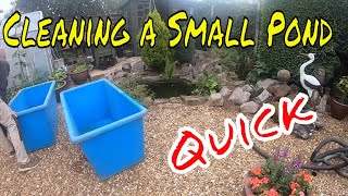 Quick Visual Guide: Draining and Cleaning Your Small Garden Pond by The Pond Advisor 10,708 views 10 months ago 2 minutes, 11 seconds