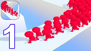 Crowd Master - Gameplay Part 1 All Levels (Android, iOS)