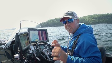 Using Lowrance Side Scan to Pinpoint Spot on the Spot Rocks for Big Walleyes