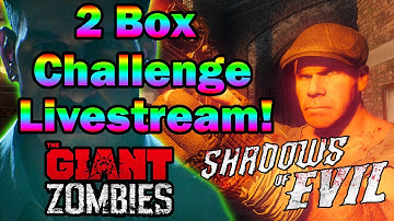2 Box Challenge on Shadows of Evil and The Giant LIVESTREAM! - Black Ops 3 Zombies