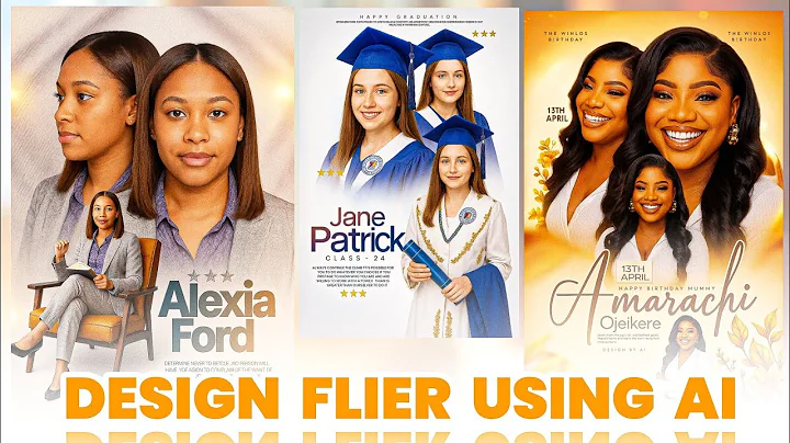 Graphic Designs Using AI | Free AI Tools Tutorial for Beginners (2025)