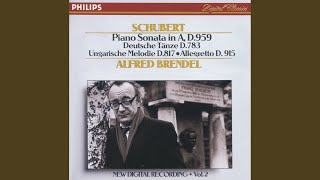 Video thumbnail of "Alfred Brendel - Schubert: Hungarian Melody in B Minor, D.817"