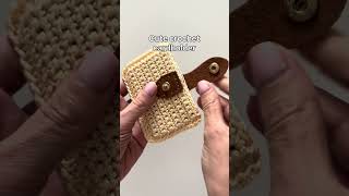 Cute Crochet Cardholder | Handmade Everyday Accessory