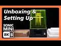 Sonic mini 8k s  unboxing  setting up