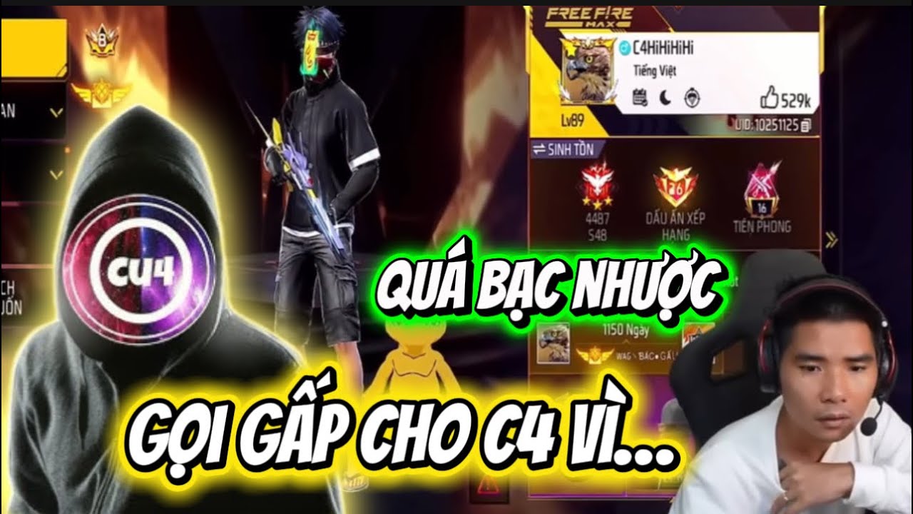 C4 HẾT THỜI ? BÁC GẤU GỌI GẤP CHO C4 CHẤT VẤN VỀ ĐIỀU NÀY.