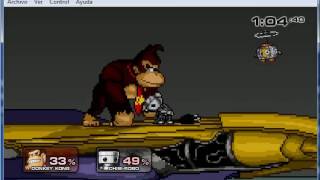 ssf2 donkey kong vs chibi robo la batalla epica