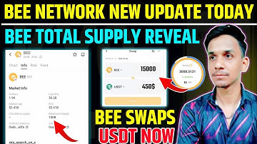 Bee Network New Update 🚀Bee Network Total Supply🔥Bee Token Swap Usdt || Bee Network Kyc Verification