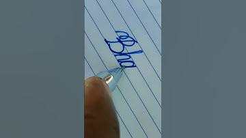 Cursive writing || Bhavani name status video