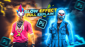 Glow Effect Tutorial in Ps cc Android  | Glow Effect Full Tutorial ||@ArifAnondoo