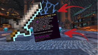 THIS SWORD LEST YOU AFK EASY MONEY AND COMBAT XP (HYPIXEL SKYBLOCK)