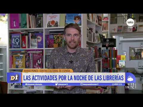 Noche de las Librerías: "Es un proyecto para revalorizar al librero como mediador cultural del país"