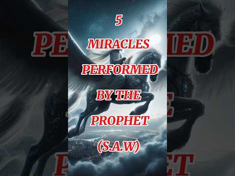 5 MIRACLES Performed