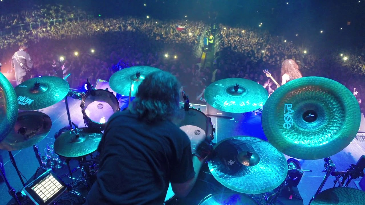 Matt Thompson Drums King Diamond in Chile 2017