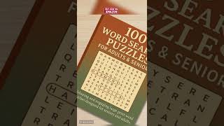 100 Large Print Word Search Puzzles for Adults https://amzn.to/44vtmhn https://linktr.ee/900yesaws