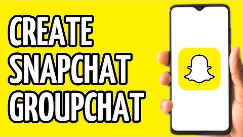 HOW TO MAKE A SNAPCHAT GROUPCHAT 2023!