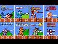 Super Mario Bros (1985) Contra vs Mega Man vs Castlevania vs Zelda vs Ninja Gaiden vs Metroid vs BM