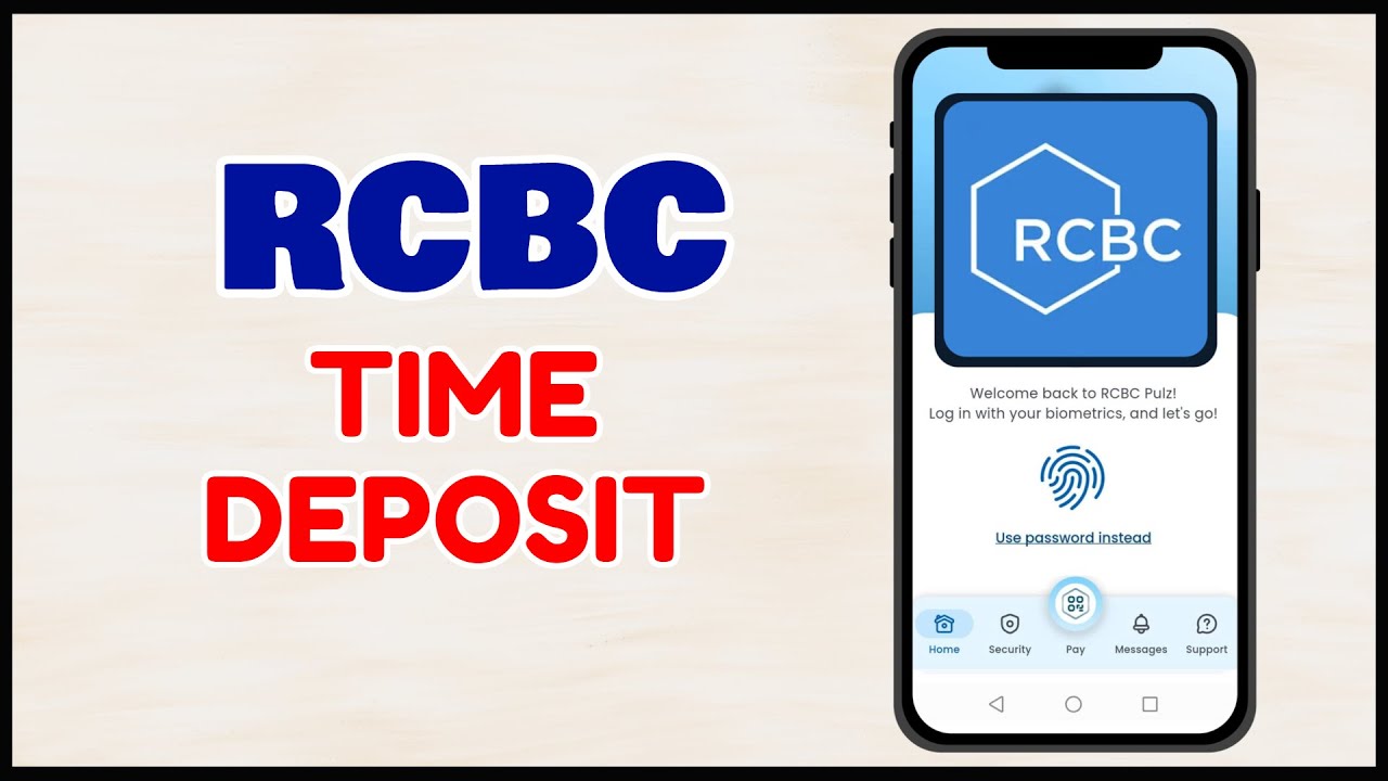 RCBC Time Deposit Online - How to Invest Time Deposit RCBC? - YouTube