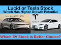 LCID Lucid vs Tesla Which EV Stock Has Biggest Potential To Increase Your Investment? HUGE POTENTIAL