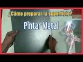 Como pintar sobre Metal - preparar la superficie/Aerografia