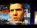 LUKE CAMPBELL SECONDS AFTER RYAN GARCIA FACE OFF; WARNS ABOUT TIMING, TALKS LOMACHENKO LOSS TO LOPEZ