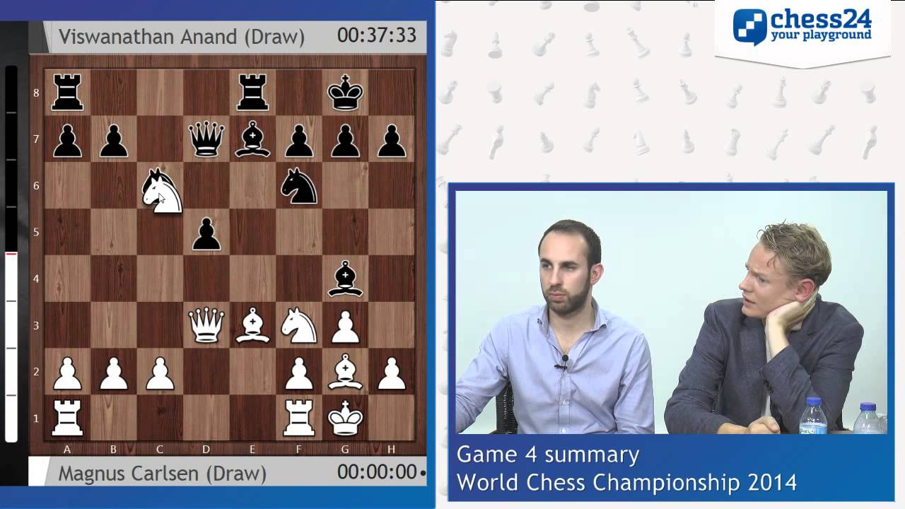 Carlsen-Anand 2014, 4: Not good enough