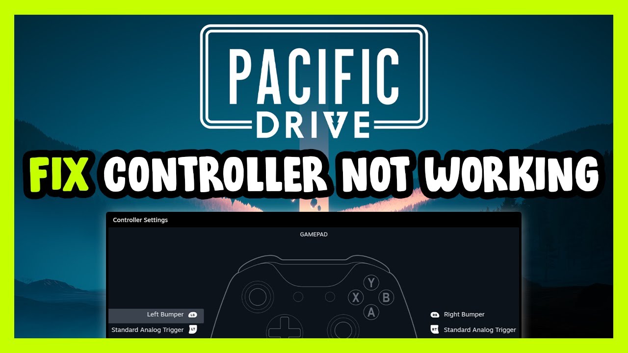 FIX Pacific Drive Controller/Gamepad Not Working on PC - YouTube