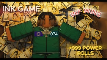 INK GAME:Tutorial on how to get unlimited power rolls,wins and money in ink game!!!