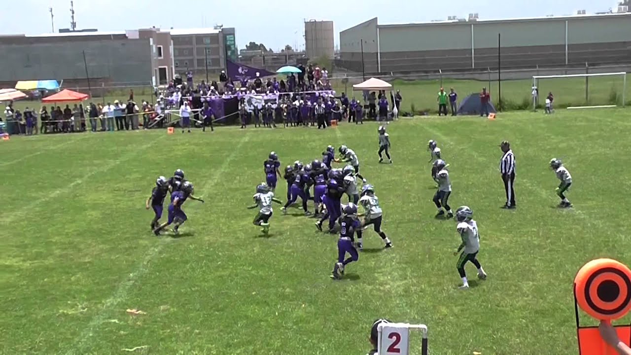 Lobos Toluca vs Seahawks PRE INFANTIL ONEFA 2015 SEMI FINAL - YouTube