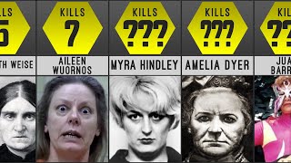 The Worst Female Serial Killers Ranked By Kills Comparison
